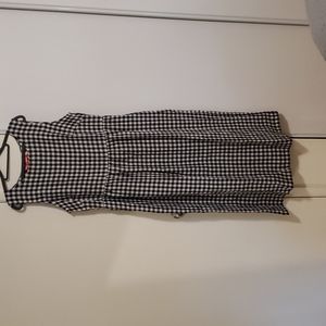 Pyne and Smith Navy Gingham Dress